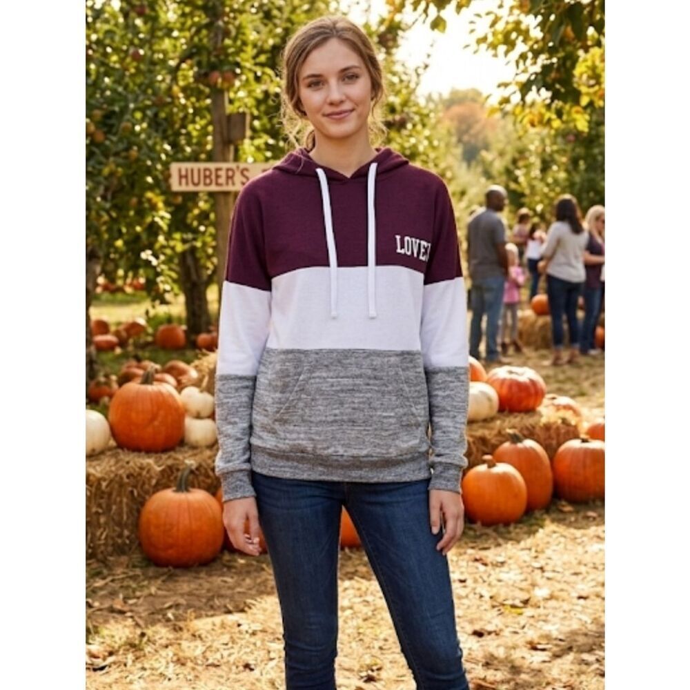 Reflex Colorblock Hoodie Size S New